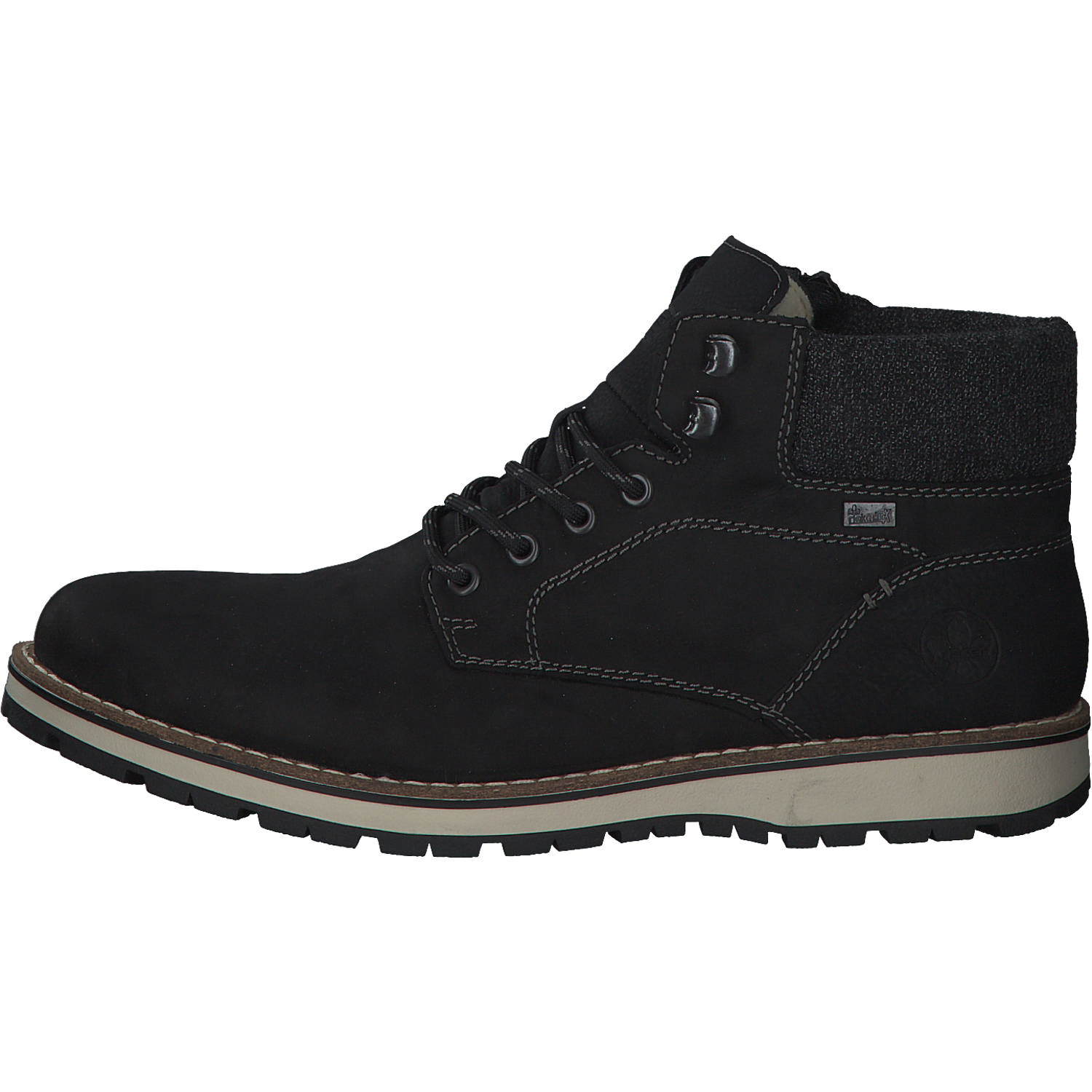 Rieker 38438, Schnürstiefeletten, Herren, Schwarz