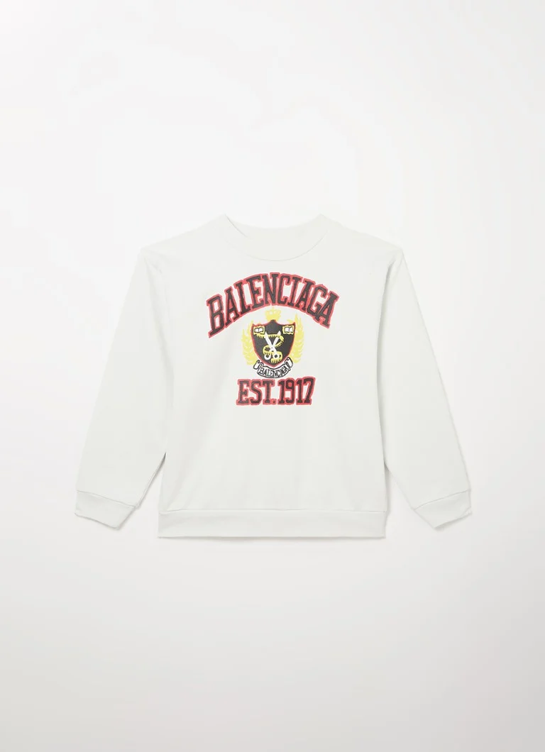 Svetr Balenciaga DIY College s potiskem loga