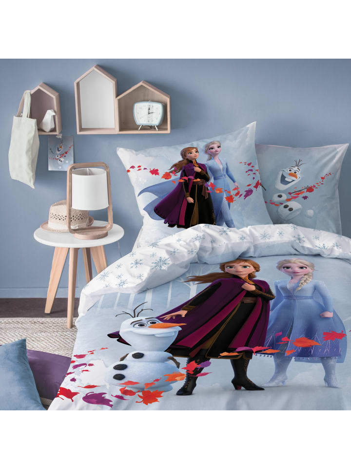 Disney Frozen Mädchen Bettwäsche-Set 
