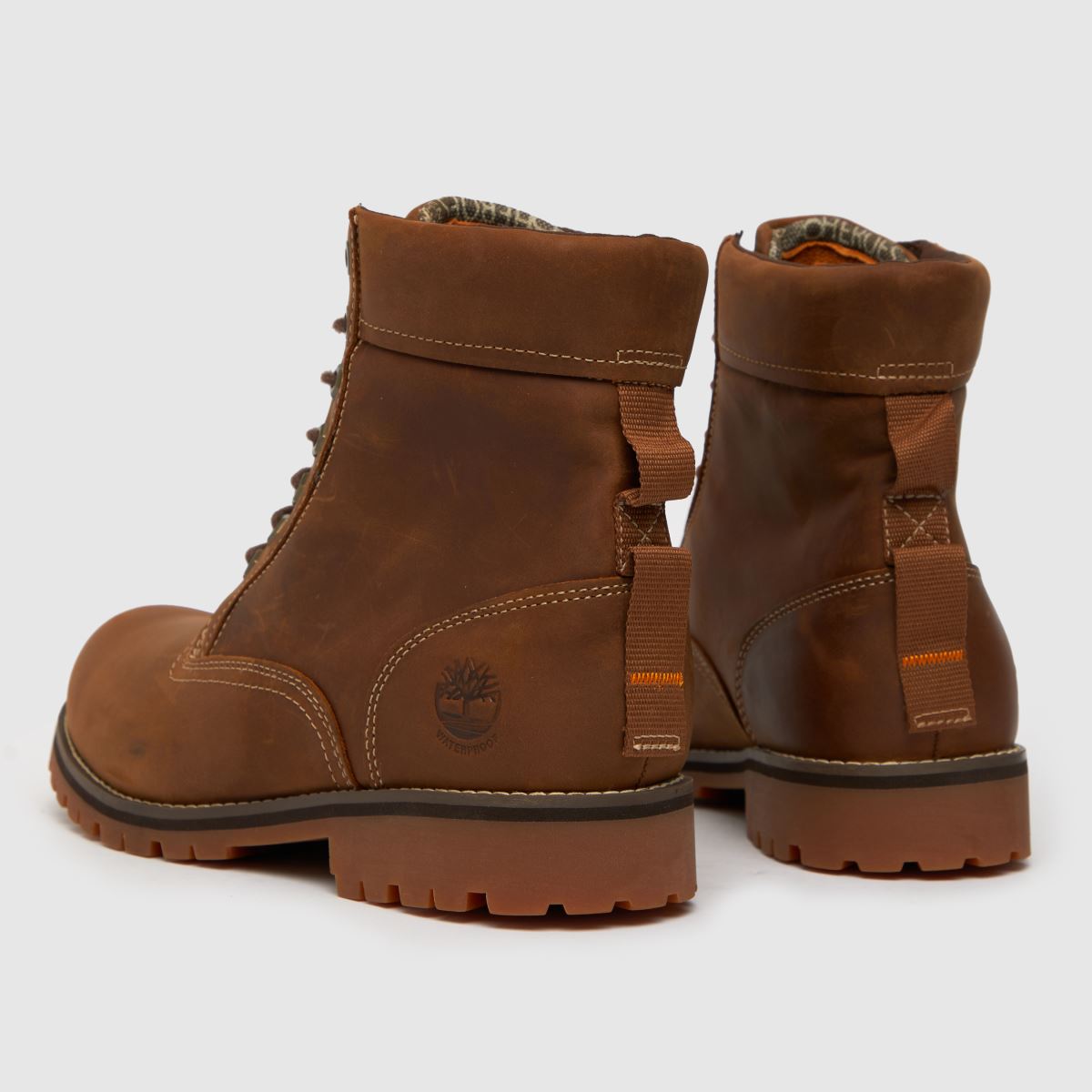 Timberland – Bruna robusta 6-tums stövlar