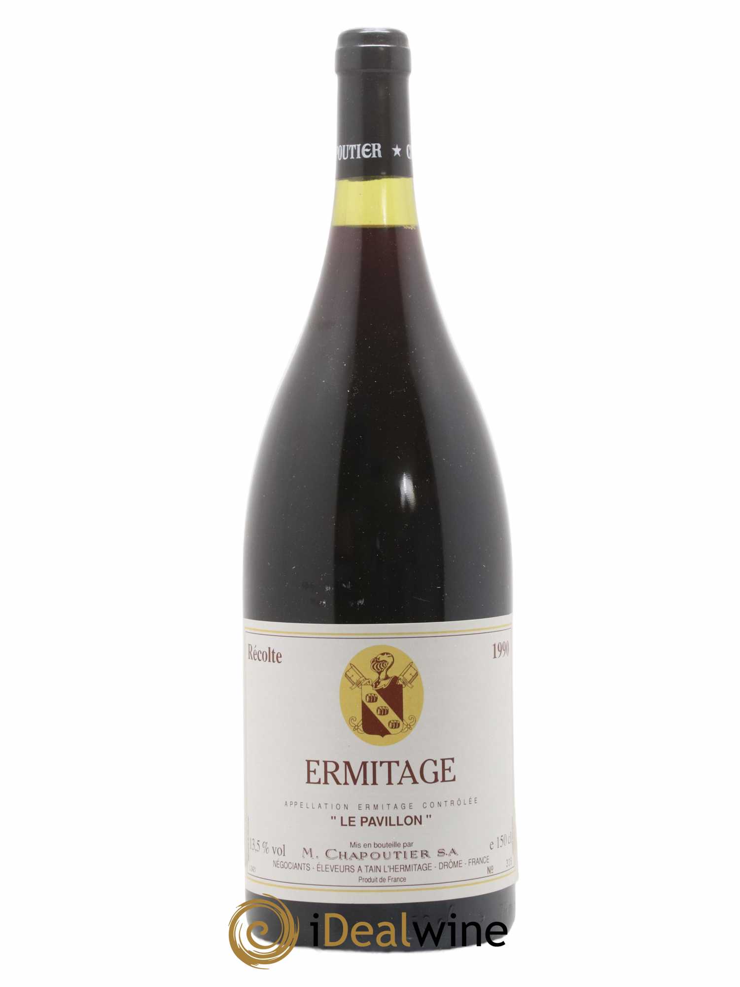 Hermitage Ermitage Le Pavillon Chapoutier  1990 - Lot de 1 Magnum