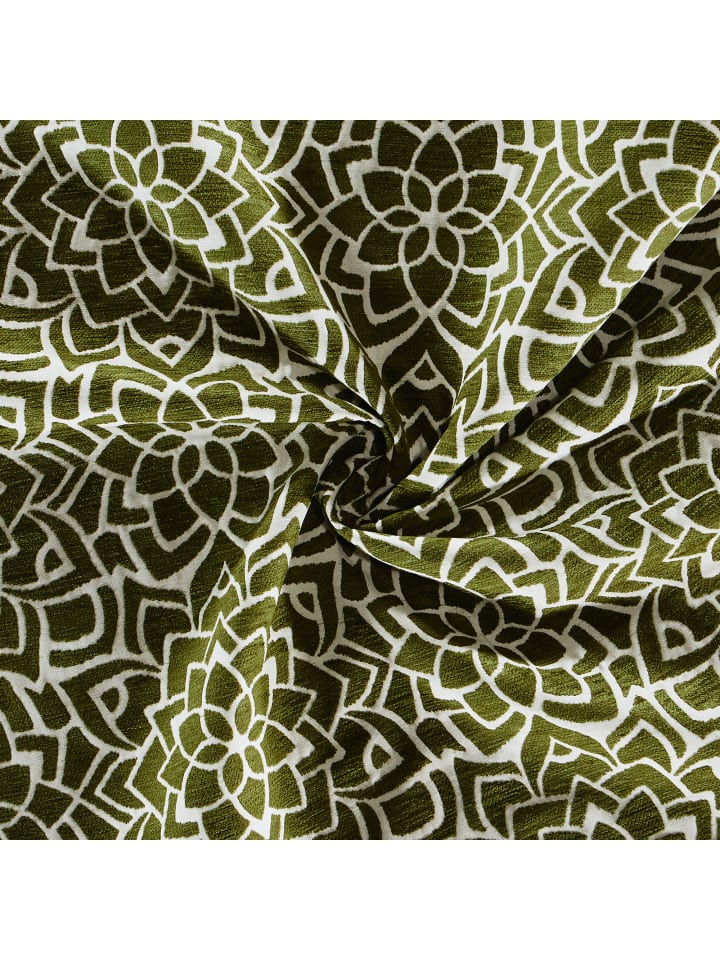 Erwin Müller Jacquard Mitteldecke in grün günstig kaufen 80 x 80 cm