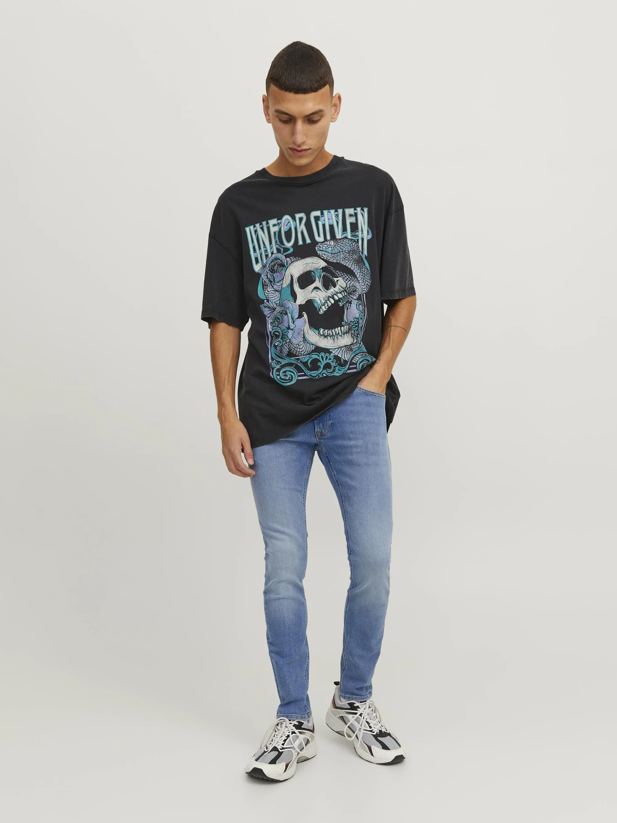 Jack & Jones JJILIAM JJORIGINAL - Vaqueros ajustados
