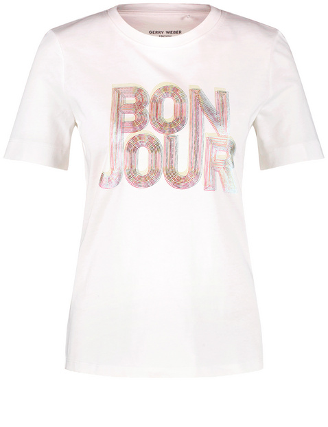 Nachhaltiges T-Shirt mit Wording-Print