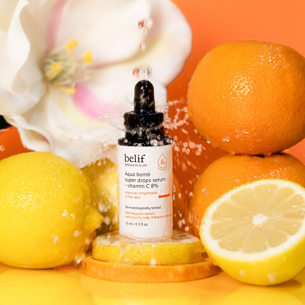 belif AQUA BOMB SUPER DROPS SERUM - VITAMIN C8% SÉRUM VISAGE