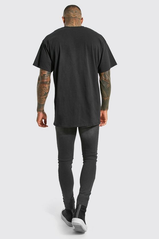 Oversize T-Shirt mit lizenziertem Venom-Print