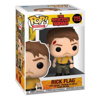 The Suicide Squad POP! Movies Vinyl Figur Rick Flag 9 cm *Mängelexemplar*