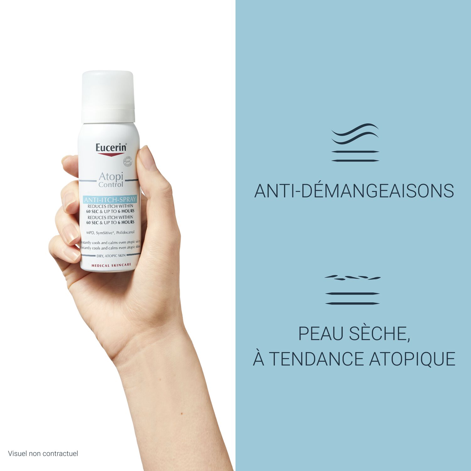 Eucerin AtopiControl Spray Anti-Démangeaisons