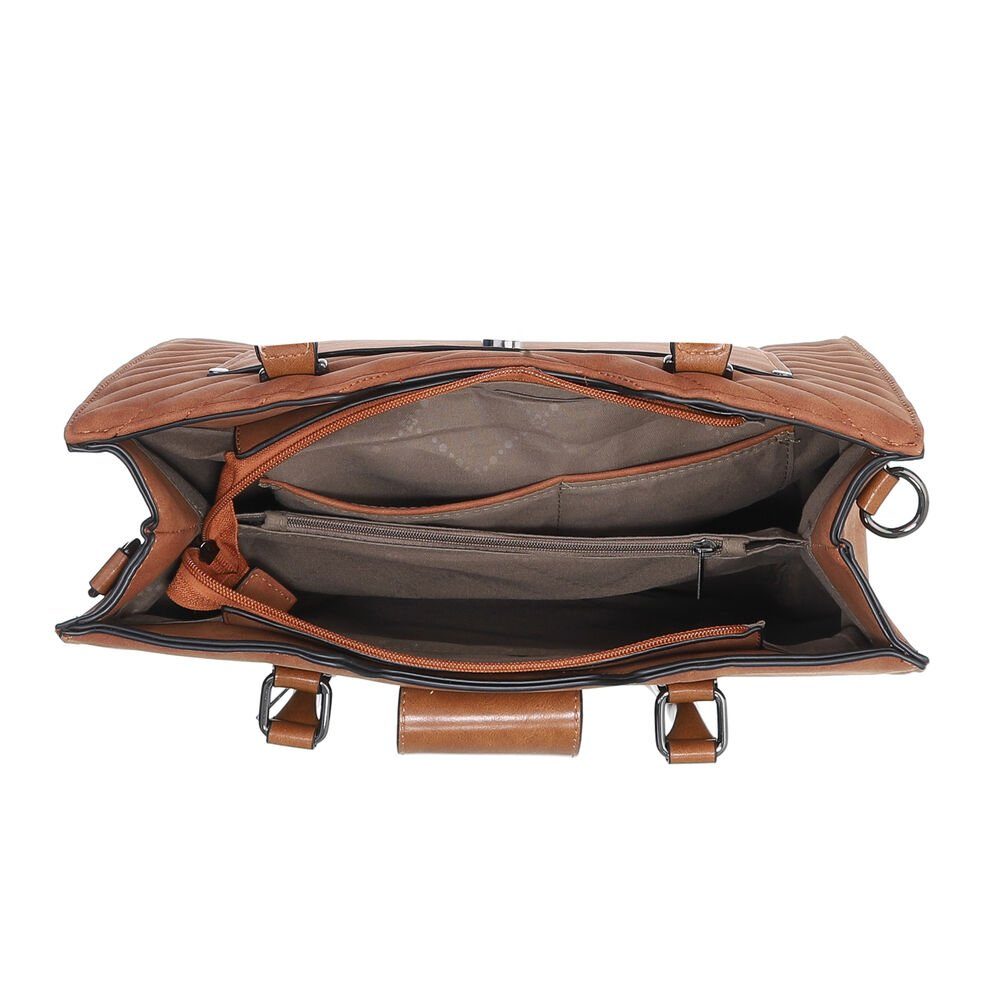 Ital-Design Schultertasche Mittelgroße, Damentasche used Optik Handtasche