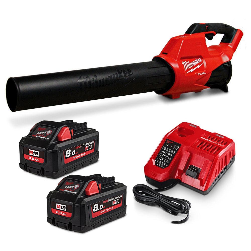 MILWAUKEE 18V FUEL™ 2 x 8.0AH Blower Kit M18FBL802