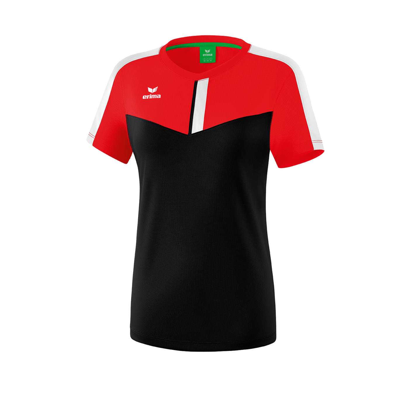 Erima Squad T-Shirt Damen Rot Schwarz