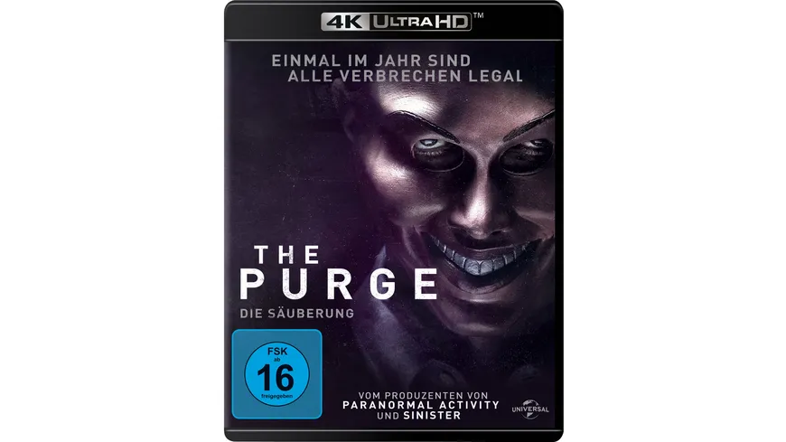 The Purge 1 - Die Säuberung  (4K Ultra HD) (+ Blu-ray 2D)