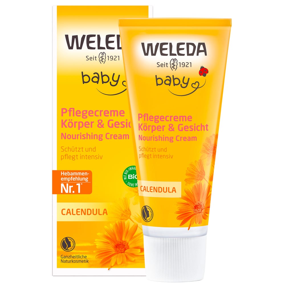 Weleda Calendula Pflegecreme Körper & Gesicht 75 ml