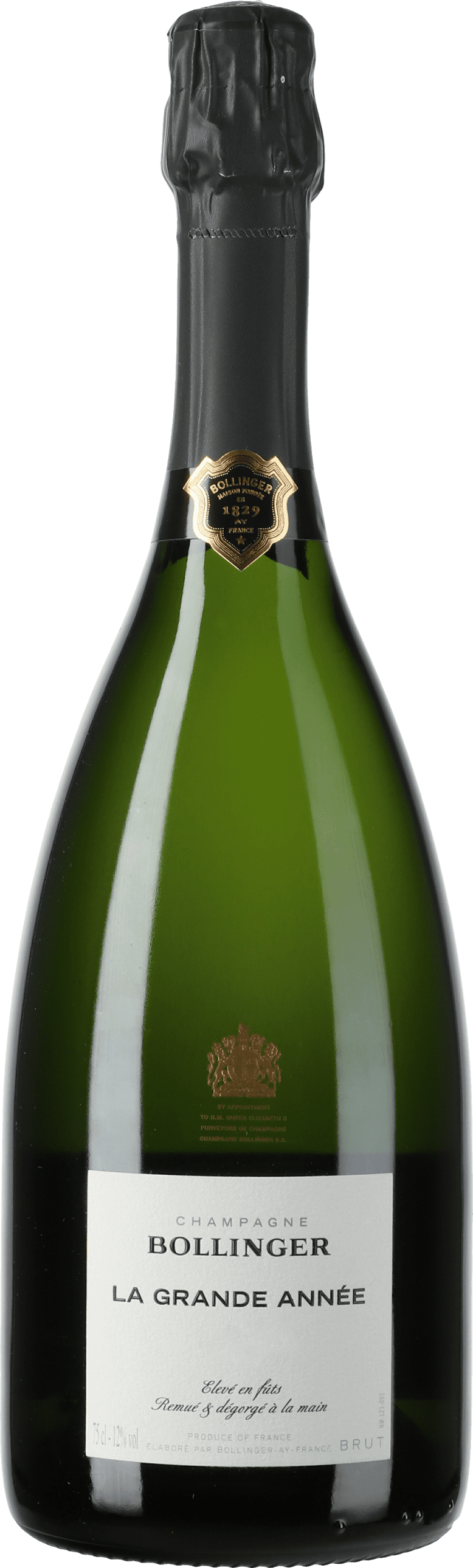 Bollinger: Champagne La Grande Année Brut 2012