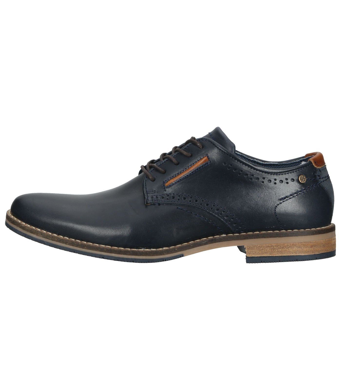Bullboxer Businessschuhe Glattleder Schnürschuh