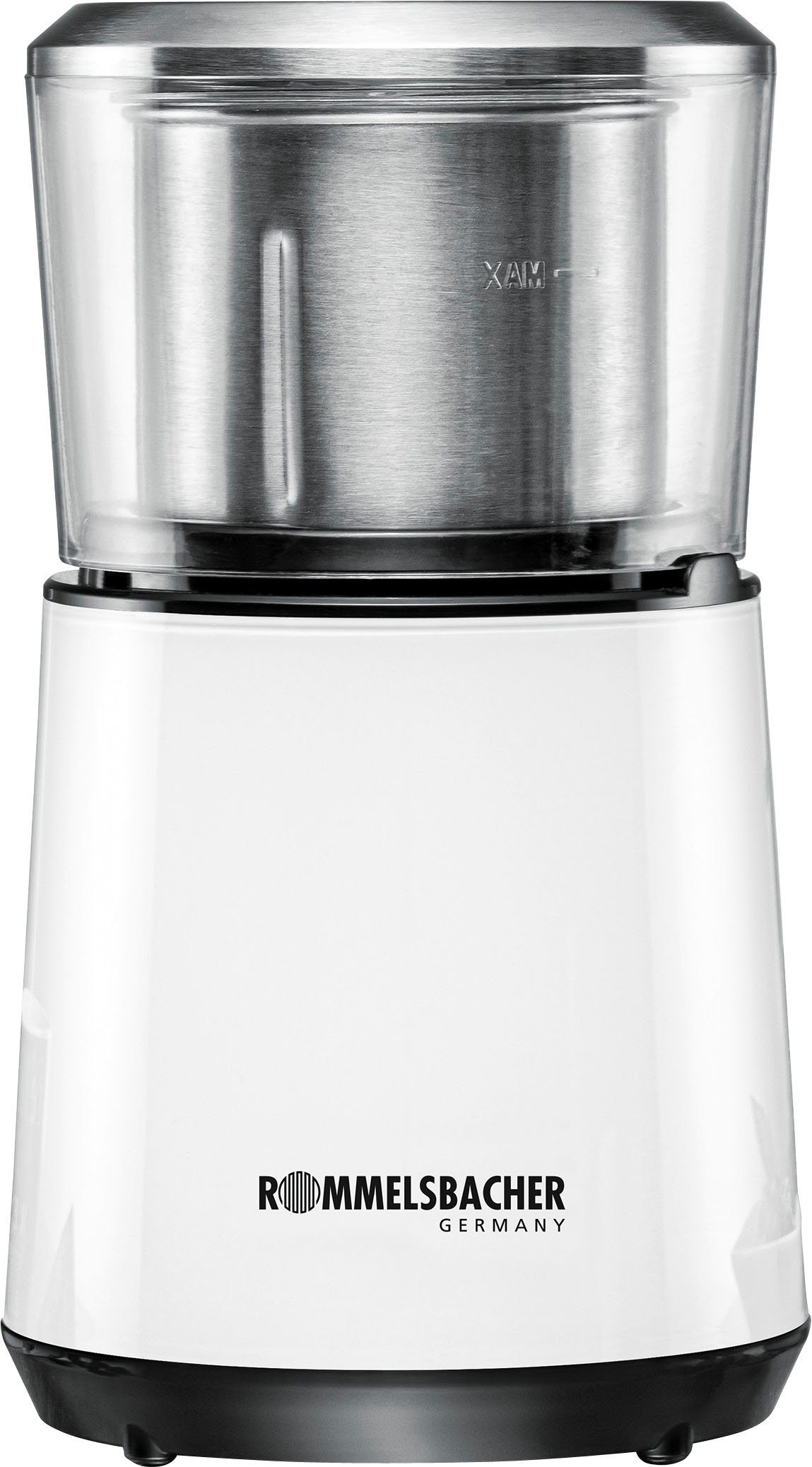 Rommelsbacher Kaffeemühle EKM 125, 200 W, Schlagmahlwerk, 50 g Bohnenbehälter