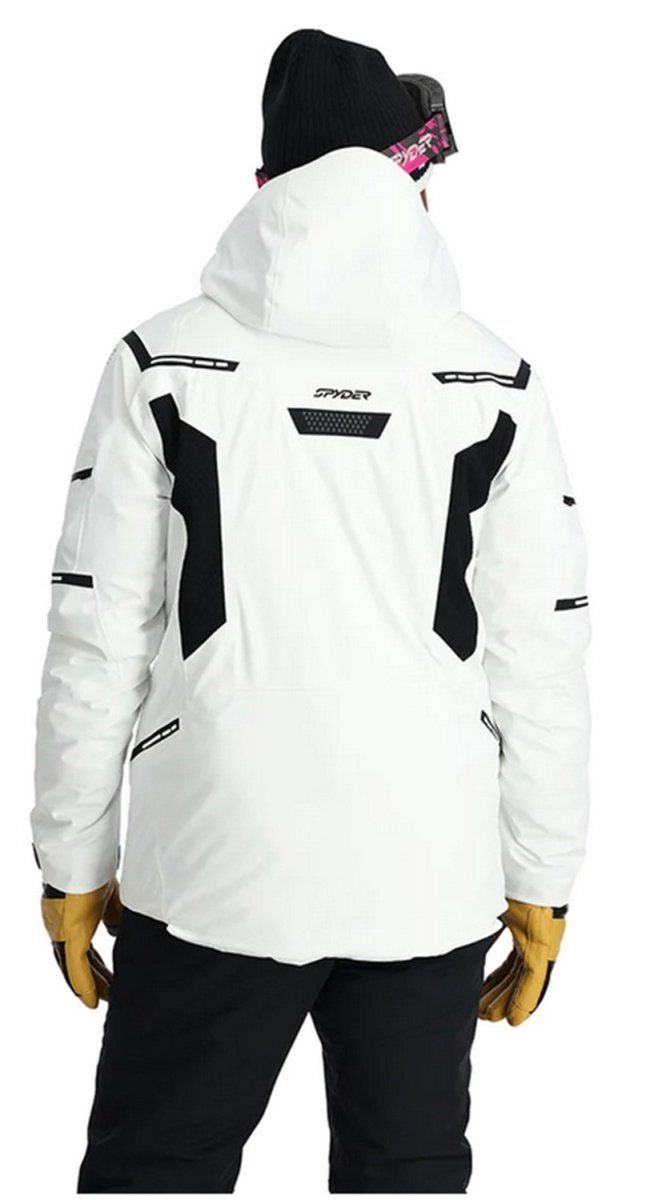 Spyder Skijacke Spyder Pinnacle GTX Herren Skijacke Winterjacke 38SA075315 100 White