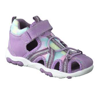 Puccetti Flat Sandale in lila