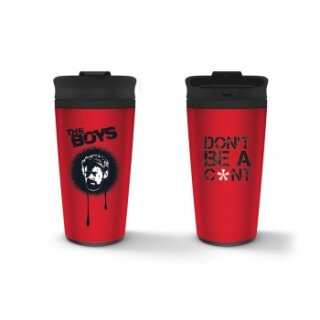 Pyramid Geschenkset (Metall Reisebecher) - The Boys (C-Word Stencil)