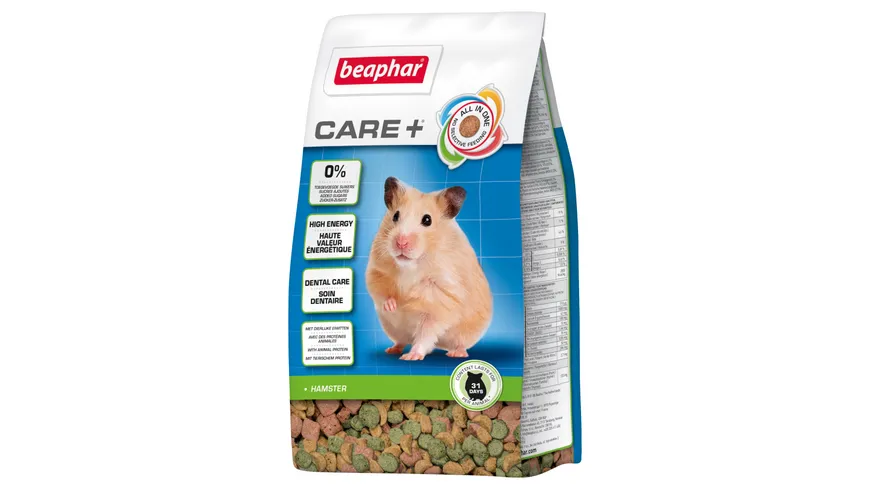 beaphar Nagerfutter Care+ Hamster 250g 250 g