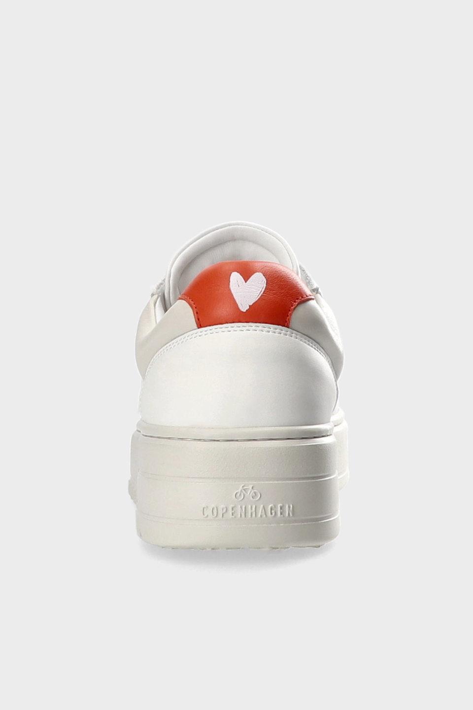 CPH PARIS - leather - white/orange