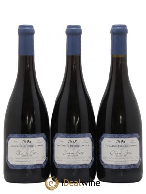 Chambertin Clos de Bèze Grand Cru Pierre Damoy  1998 - Lot de 3 Bouteilles