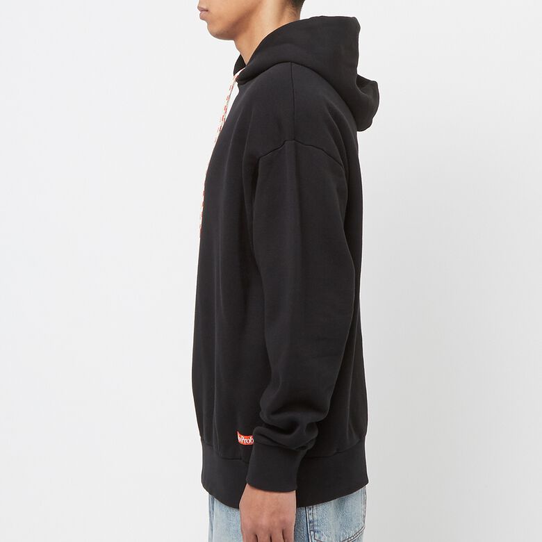 No Problemo Mini Kruger Embroidered Hoodie black