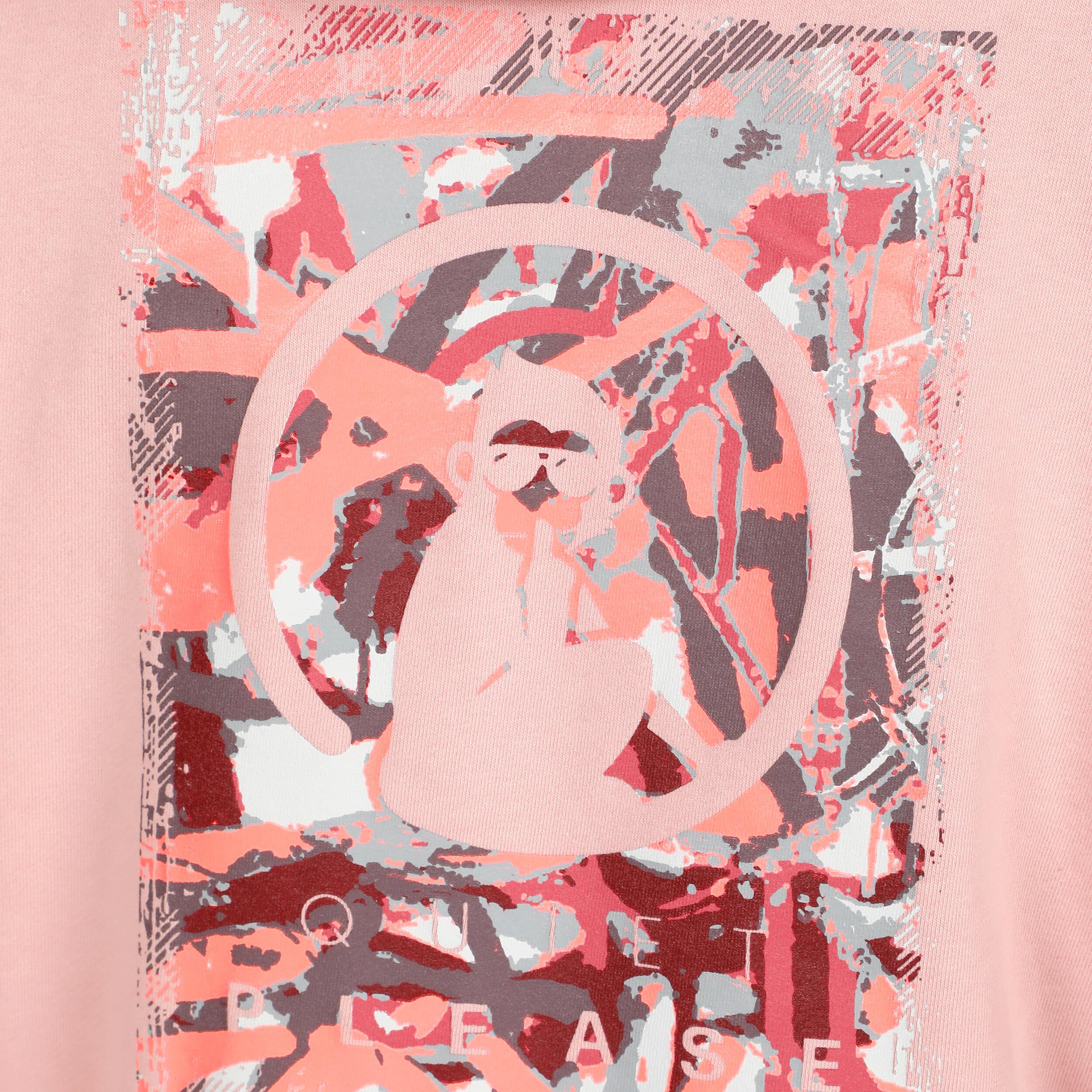 Crossroad Sketchy Hoody Damen - Altrosa, Rot