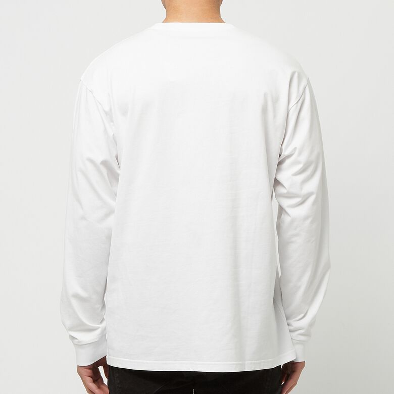 Carhartt WIP Longsleeve Chase T-Shirt white/gold