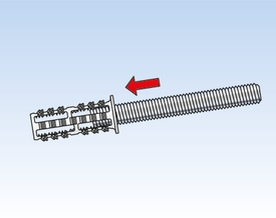 Fischer 542111 RODFORCE FGD M8 x 35 50 kpl