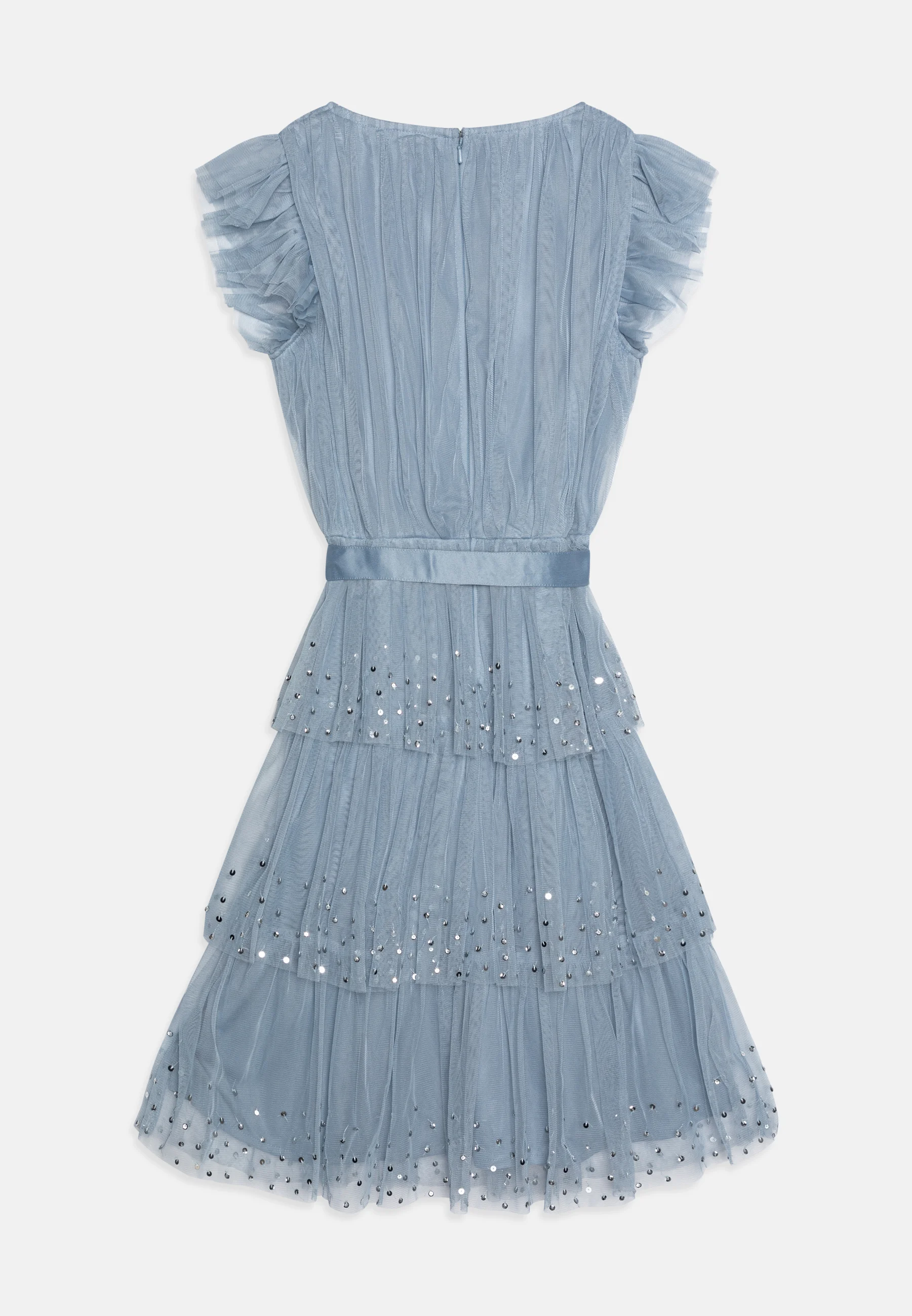 Anaya con amor VESTIDO MINI CRUZADO ESCALONADO CON LENTEJUELAS - Vestido elegante
