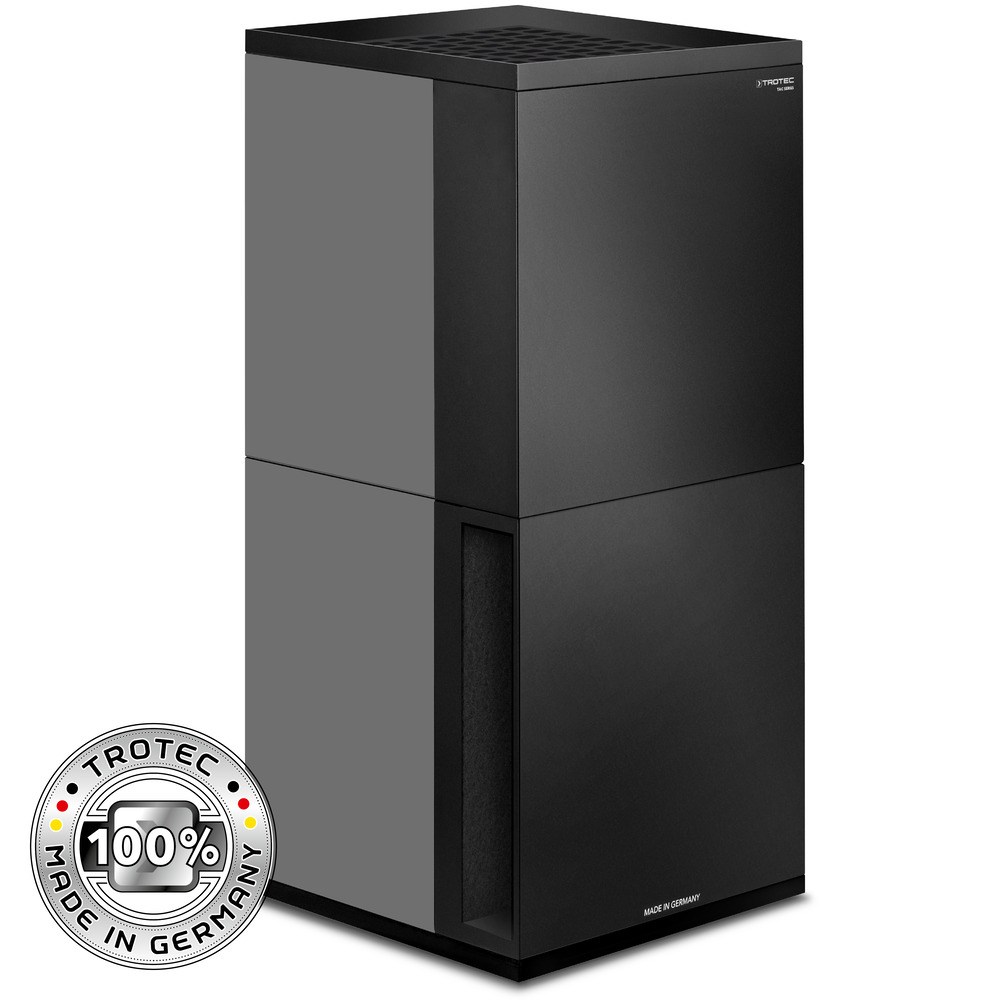Trotec 1580010145 TAC M TOWER -huoneilmanpuhdistin basaltinharmaana/mustana