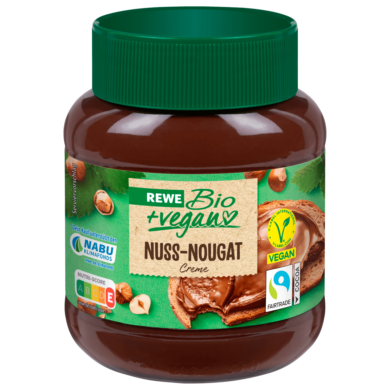 REWE Bio Nuss-Nougat-Creme 400g