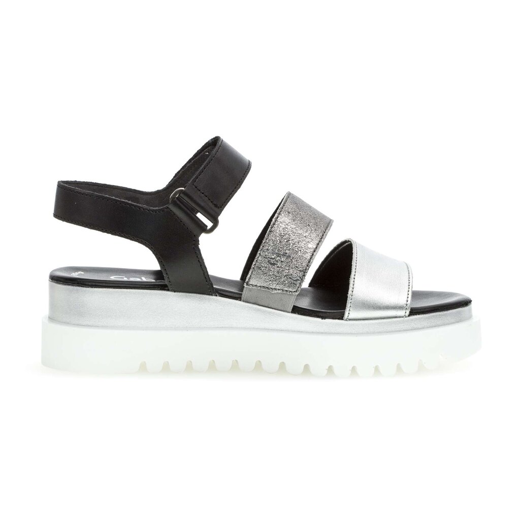 Gabor fashion Keilsandalette grau
