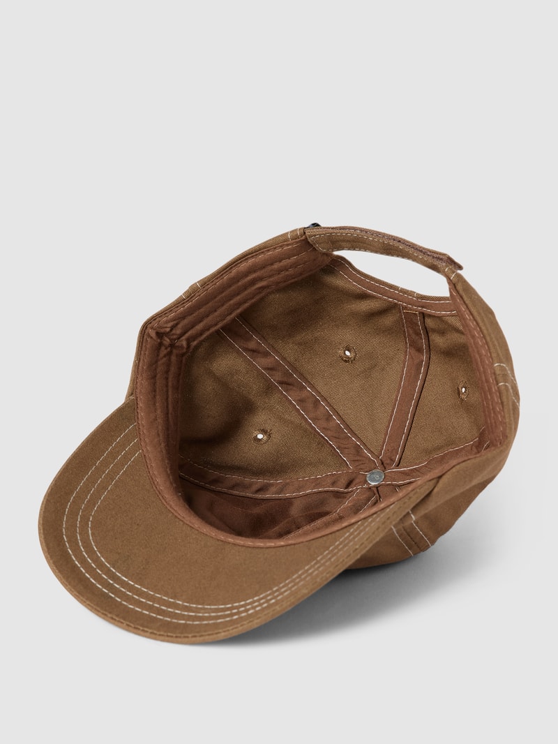 Cap mit Label-Stitching Modell 'Surf Spray' in hellbraun