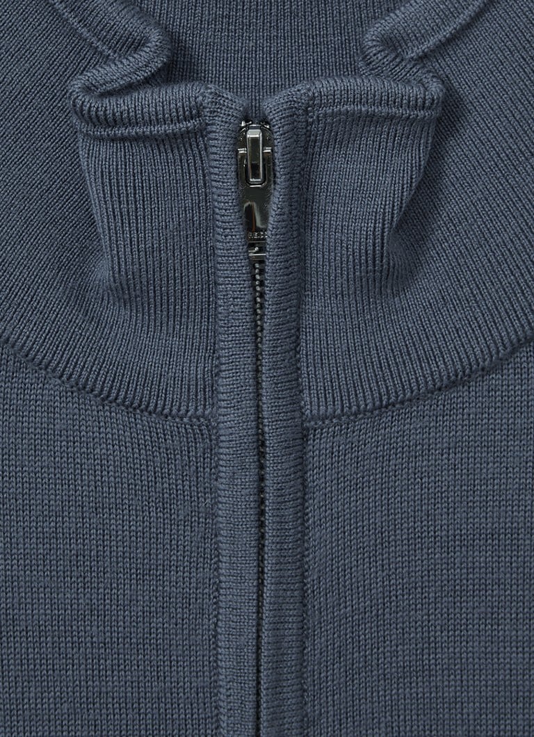 Reiss Blackhall fine-knit sweater in merino wool blend