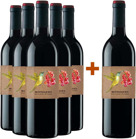 5+1 Paket Naturelovers Cabernet Sauvignon - Merlot - Montesquius
