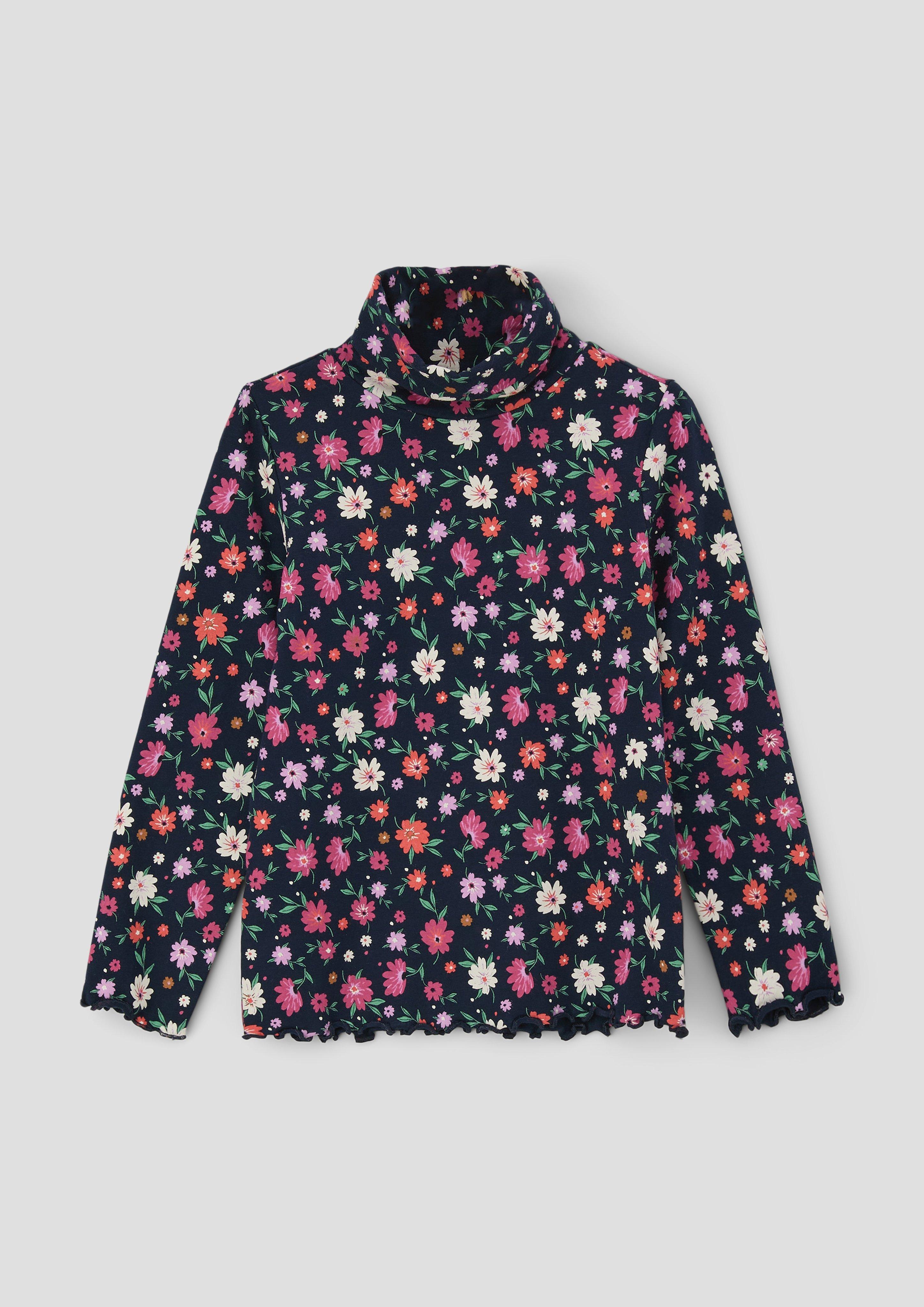 Longsleeve mit Bogenkante  2133833-59A3