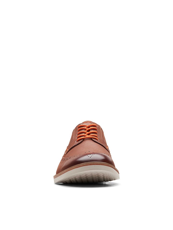 Clarks Leder-Schnürschuhe 