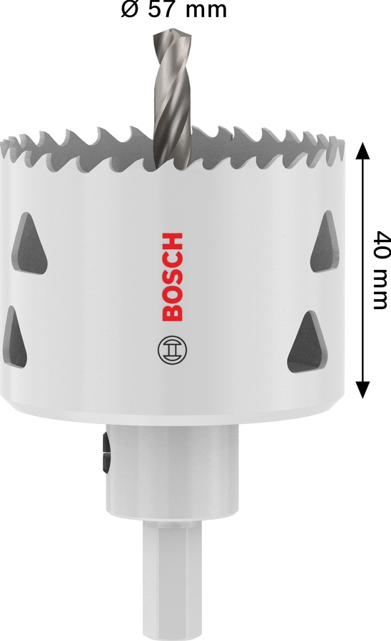 Bosch Blue Accessories 2608594520 Multi Material hole saw with adapter 57mm