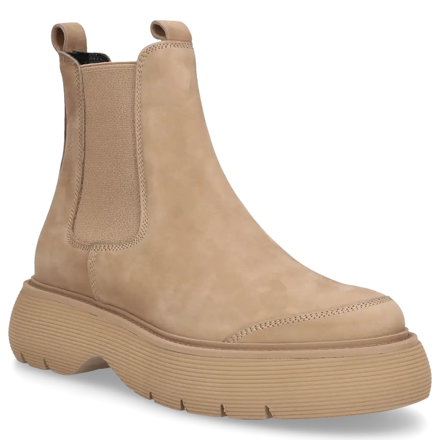 Kennel & Schmenger - Chelsea Boots KIMI Nubukleder - beige