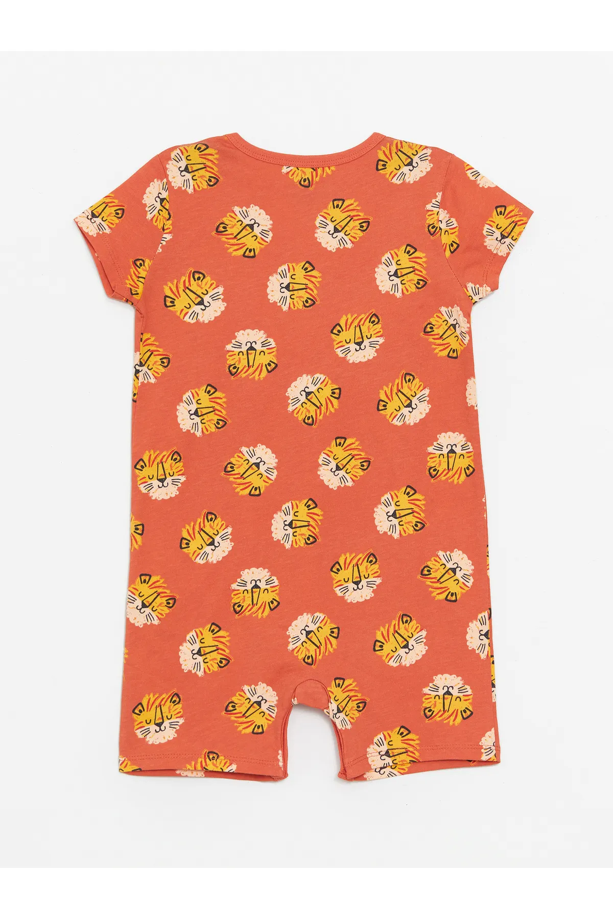 LC Waikiki  Bedruckter Baby-Jungen-Jumpsuit im 2er-Pack mit Rundhalsausschnitt