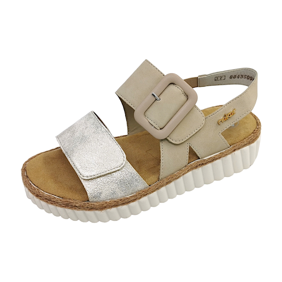 Rieker Aleria/ Morelia 69260-60 Beige 60 Beige- Gold/ Perle