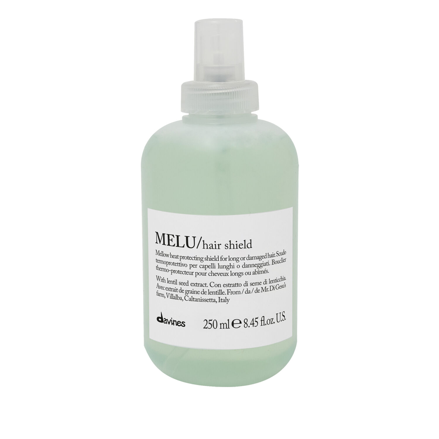 Davines MELU Hair Shield Bouclier Protecteur Contre la Chaleur 250 ml
