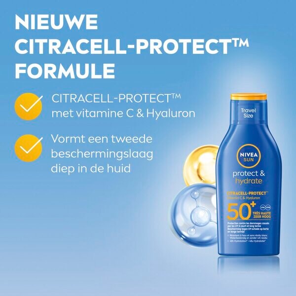 NIVEA Sun Protect & Hydrate SPF50  Zonnemelk 100ml