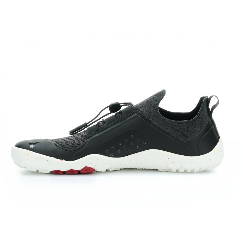 Vivobarefoot Primus Trail Knit FG M Obsidian/White Textile Outdoor-Barfußschuhe