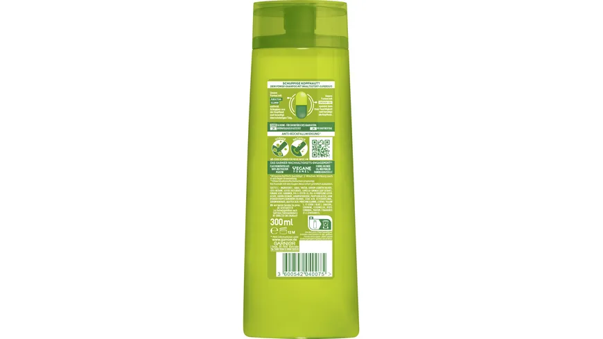 Garnier Fructis Shampoo Anti Schuppen Grüner Tee&Zink Pyrition 300 ml