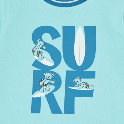 T-Shirt kurzarm, hellblau für Jungs