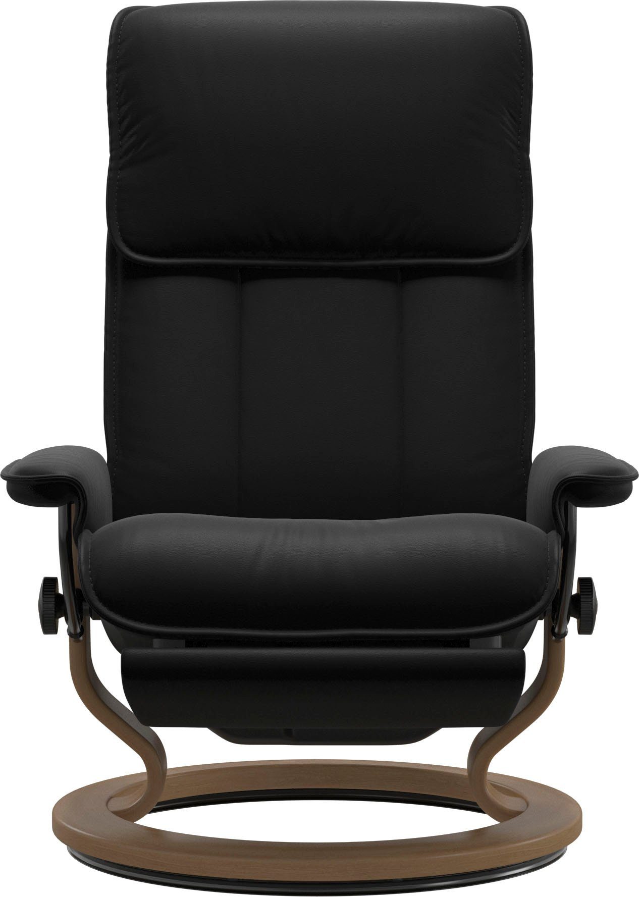 Stressless® Relaxsessel Admiral, verstellbar, optional 2-motorisch, Größe M & L, Gestell Eiche
