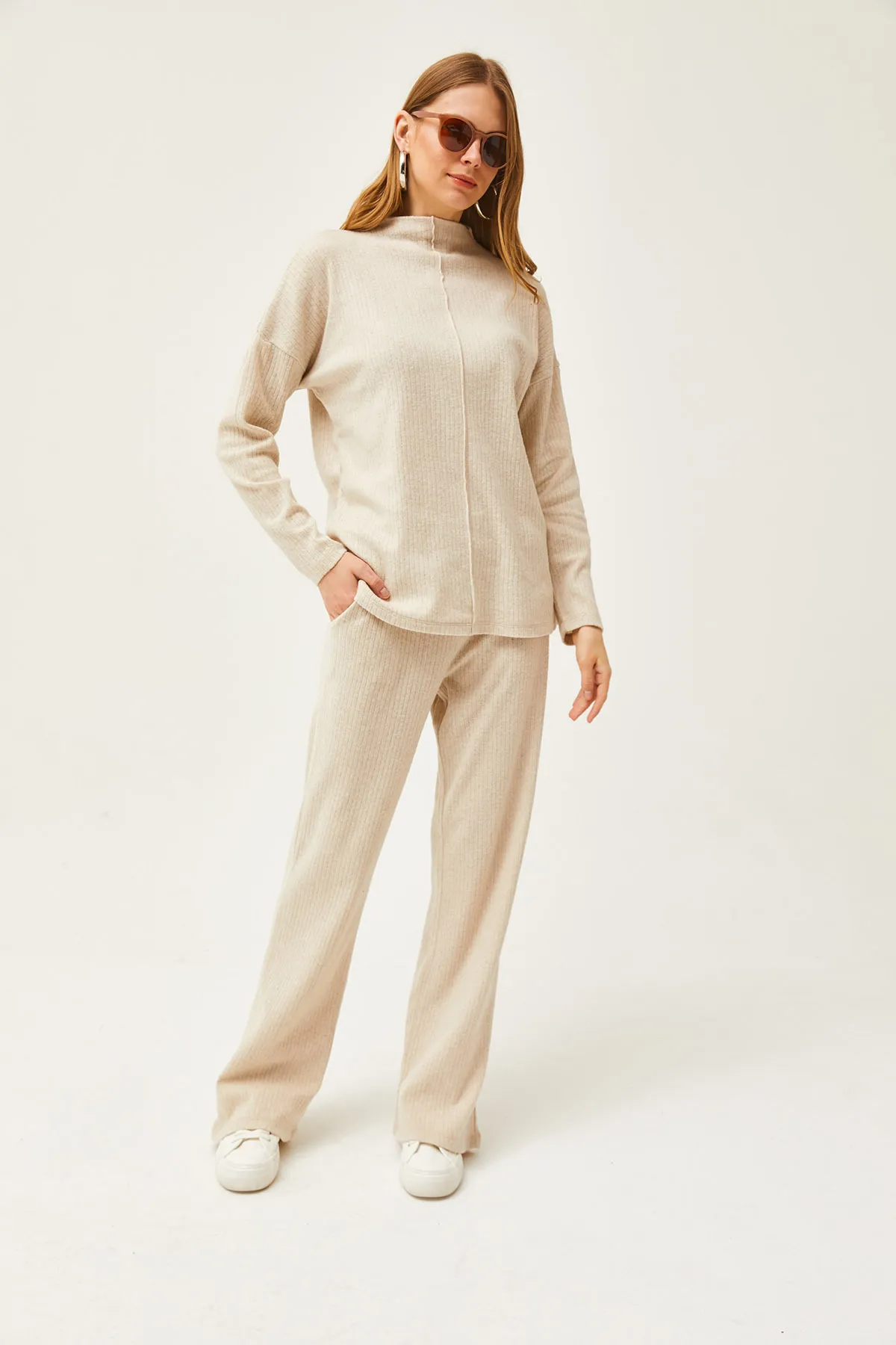 Olalook  Zweiteiler - Grau - Regular Fit